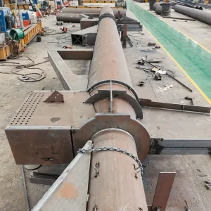Heavy Steel Round Tube Column
