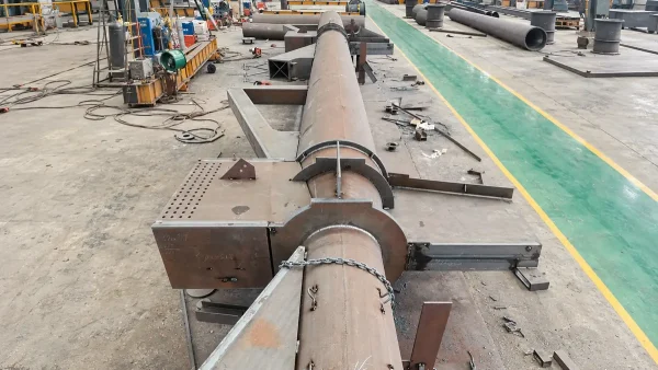 Heavy Steel Round Tube Column